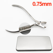Load image into Gallery viewer, HRRSDental Dental Orthodontic Wire Step Forming Plier Dentist Wire Step Pliers Stainless Steel
