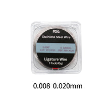 Load image into Gallery viewer, HRRSDental 50g/roll High quality Stainless steel ligature wire roll
