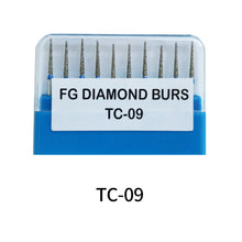Ŝargi bildon en Galerio-spektilon, HRRSDental TC Orthodontic Dental Diamond Burs 10Pcs/Pack
