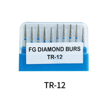 Ŝargi bildon en Galerio-spektilon, HRRSDental TR Orthodontic Dental Diamond Burs 10Pcs/Pack
