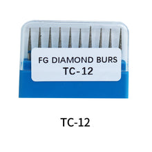 Ŝargi bildon en Galerio-spektilon, HRRSDental TC Orthodontic Dental Diamond Burs 10Pcs/Pack
