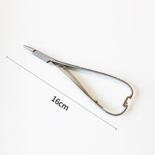 Cargar imagen en el visor de la galería, HRRSDental 16cm/19cm/21cm Stainless Steel Needle Holder  Dental Orthodontic Tools

