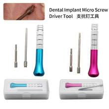 Ŝargi bildon en Galerio-spektilon, HRRSDental  Dental Mini Screws Matching Tool Titanium Alloy Orthodontic Micro Screw Driver For Self Drilling Dentist Tools
