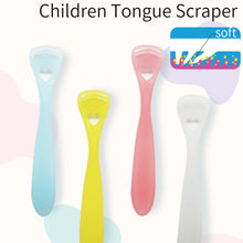 Cargar imagen en el visor de la galería, HRRSDental Tongue Surface Oral Cleaning Brushes Adult Children Soft Silica Gel Scraper Color Oral Cleaner Brush
