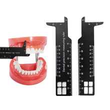 Load image into Gallery viewer, HRRSDental 1pcs Dental Precision Measuring Ruler Dentistry Tools Teeth Measuring Gauge Caliper For Medical Photography
