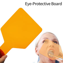 Ŝargi bildon en Galerio-spektilon, HRRSDental 1Pc Dental Shield Plate Eye-protective Board Hand-held Curing Light Teeth Shields Dental Tools Light Filter Paddle
