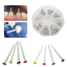 Load image into Gallery viewer, HRRSDental 200Pcs fiber post glass quartz teeth restorative 1.2 1.4 1.6 1.8mm posts
