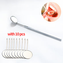 Load image into Gallery viewer, HRRSDental Dental Mouth Mirror Reflector Tool Set Kit 10 Pieces
