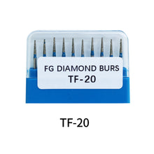 Load image into Gallery viewer, HRRSDental TF Orthodontic Dental Diamond Burs 10Pcs/Pack
