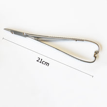 Загрузить изображение в средство просмотра галереи, HRRSDental 16cm/19cm/21cm Stainless Steel Needle Holder  Dental Orthodontic Tools

