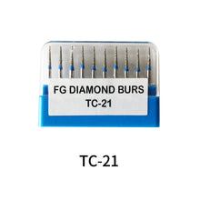 Загрузить изображение в средство просмотра галереи, HRRSDental TC Orthodontic Dental Diamond Burs 10Pcs/Pack
