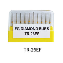 Cargar imagen en el visor de la galería, HRRSDental TR Orthodontic Dental Diamond Burs 10Pcs/Pack
