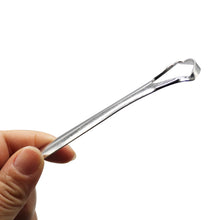 Load image into Gallery viewer, HRRSDental Stainless Steel Tongue Scraper Reusable Tongue Brush Cleaning Scraper
