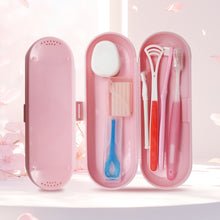 Ŝargi bildon en Galerio-spektilon, HRRSDental 8pcs/set Dental Orthodontic Cleaning Brushes Kit Travel Can Use
