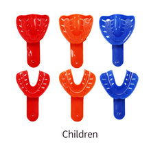 Load image into Gallery viewer, HRRSDental 6Pcs Children&#39;s and Adults Dental Impression Trays Plastic Tooth Holder Trays child dental holder
