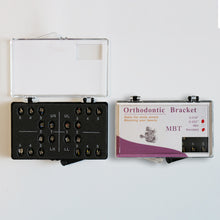 Загрузить изображение в средство просмотра галереи, HRRSDental Ortho MBT 345 Hooks 0.022 Dental Metal Bracket with Plastic Box 10Boxes
