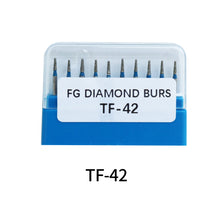 Ŝargi bildon en Galerio-spektilon, HRRSDental TF Orthodontic Dental Diamond Burs 10Pcs/Pack
