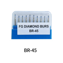 Загрузить изображение в средство просмотра галереи, HRRSDental BR Orthodontic Dental Diamond Burs 10Pcs/Pack

