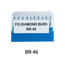 Cargar imagen en el visor de la galería, HRRSDental BR Orthodontic Dental Diamond Burs 10Pcs/Pack

