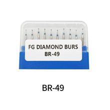 Cargar imagen en el visor de la galería, HRRSDental BR Orthodontic Dental Diamond Burs 10Pcs/Pack
