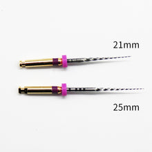 Load image into Gallery viewer, HRRSDental Dental Engine Use NiTi Super Rotary File Endondontic Root Canal Files 21mm/25mm SX-F3 6Pcs/Box Dentist Tool Instrument

