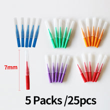 Load image into Gallery viewer, HRRSDental 5Pcs Orthodontics Dental Interdental Brush Tooth Flossing Head Oral Hygiene Flosser Toothpick Cleaners Tooth Cleaning Tool
