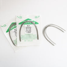 Load image into Gallery viewer, HRRSDental Super Elastic Niti Ovoid Orthodontics Wire Green Packing
