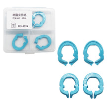 Load image into Gallery viewer, HRRSDental 4Pcs/Box Dental Rubber Dam Clamp Resin Matrix Ring Clips Matrix Fixed Clamp Autoclavable For Dental Lab Instrument
