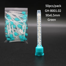 Load image into Gallery viewer, HRRSDental 50pcs/ Pack Disposable Impression Mixing Tips Silicone Rubber Film
