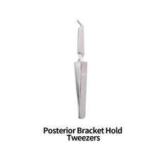 Load image into Gallery viewer, HRRSDental Stainless Steel Plier Orthodontics Bracket Tweezer Forceps Holder Anti X Reverse Design with Positioning
