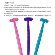 Ŝargi bildon en Galerio-spektilon, HRRSDental 160 ° PP Tongue Scraper Toothbrush Oral Cleaning Brush HRRSDental
