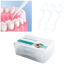 Load image into Gallery viewer, HRRSDental 5Boxes Super Value Floss Stick Classic  Ultra-Fine Floss Family Pack Polymer Floss Stick Toothpick Portable Portable Box HRRSDental

