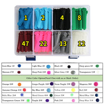 Cargar imagen en el visor de la galería, HRRSDental 8Colors 40Sticks/Color I Type Brace Latex-Free Ligature Tie Color Can Choose HRRSDental
