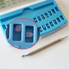 Ŝargi bildon en Galerio-spektilon, HRRSDental Ceramic Self Ligating Orthodontic Braces Bracket MBT 345Hooks 022 with Tool 1Box HRRSDental

