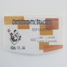 Cargar imagen en el visor de la galería, HRRSDental  Ortho Self Locking Metal Bracket with tool 1Box 20pcs HRRSDental
