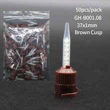 Load image into Gallery viewer, HRRSDental 50pcs/ Pack Disposable Impression Mixing Tips Silicone Rubber Film

