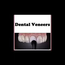 Загружайте и воспроизводите видео в средстве просмотра галереи HRRSDental 30Pcs/Kit Dental Mould For Composite Resin Light Cure Filling Anterior Front Veneers Mould Teeth
