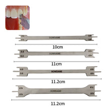 Cargar imagen en el visor de la galería, HRRSDental Dental Bracket Hold Location Placement Gauge Instrument Positioner Cross Tool
