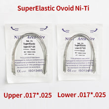 Cargar imagen en el visor de la galería, HRRSDental Super Elastic Niti Ovoid Dental Wire Purple Packing
