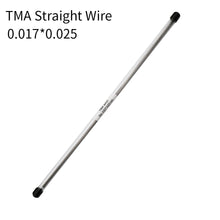 Load image into Gallery viewer, HRRSDental TMA Ti-Mo Orthodontic Straight Rectangluar Arch Wire 35mm 10Pcs/Packs
