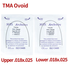 Загрузить изображение в средство просмотра галереи, HRRSDental TMA Ti-Mo Orthodontics Wire Ovoid Purple Packing
