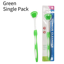 Load image into Gallery viewer, HRRSDental Silicone Tongue Scraper Oral Cleaner Brush Clean Tongue Oral Cleaning Brushes Tongue Hygiene CareMouth Fresh Breath Scraping
